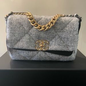COPY - Brand New Chanel 19 small tweed bag